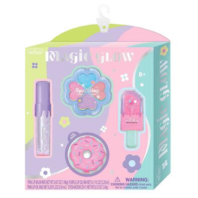 Hot Focus Magic Glow Glow Mode Beauty Kit Washable Non-Toxic Makeup Toy Set