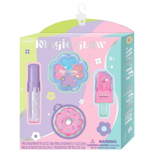 Hot Focus Magic Glow Glow Mode Beauty Kit Washable Non-Toxic Makeup Toy Set