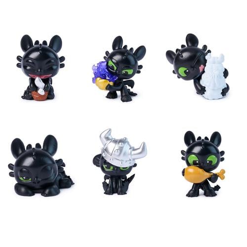 How to Train Your Dragon Mini Collectible Personality Toothless 1-Pack Assorted