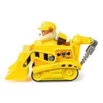 Paw Patrol Basic Vehicle - Rubble's Bulldozer with Figure