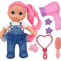New Adventures Little Darlings Little Sweeties Hair Styling Set 10-Inch Doll