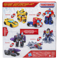Transformers Heroes vs Villains 4-Pack