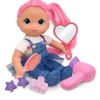 New Adventures Little Darlings Little Sweeties Hair Styling Set 10-Inch Doll