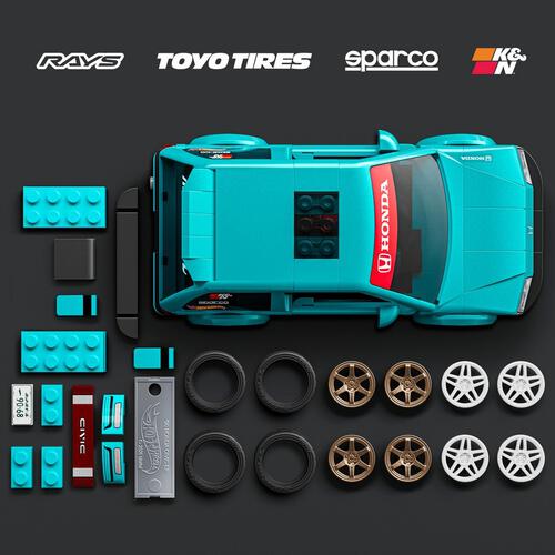 Hot Wheels Speed Series Honda Custom Civic