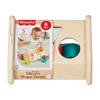 Fisher-Price Wood Silicone Shape Sorter​