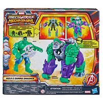 Marvel Mech Strike Mechasaurs Hulk with Gamma Smasher Mechasaur