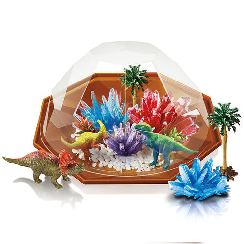 4M Dinosaur Crystal Terrarium