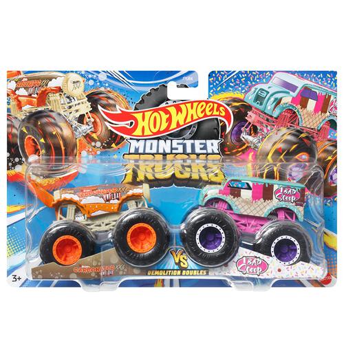 Hot Wheels Mt 1:64 Scale Demolition Doubles - Assorted