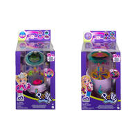 Mattel Polly Pocket Big Pocket World 12 Pop & Swap Pieces Kids Play Toy  Assorted
