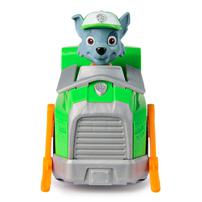 Paw Patrol Basic Vehicle - Rocky's Recycle Truck with Figure
