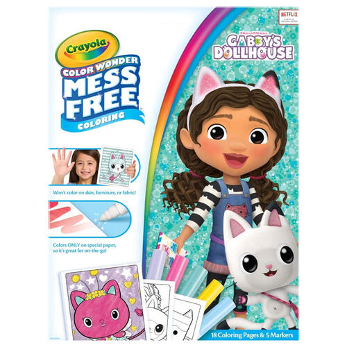 Crayola Color Wonder Gabby'S Dollhouse Foldalope