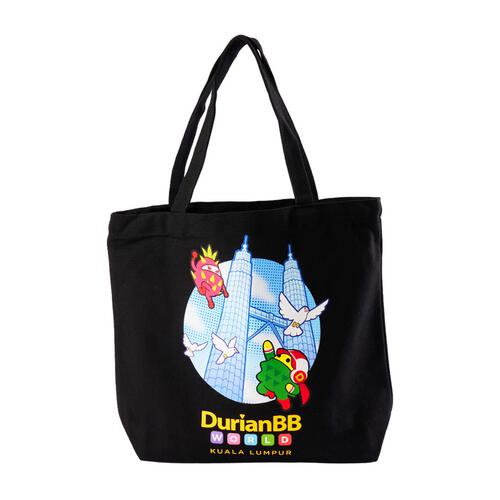 DURIANBB KLCC FIGHTING TOTE BAG BLACK L