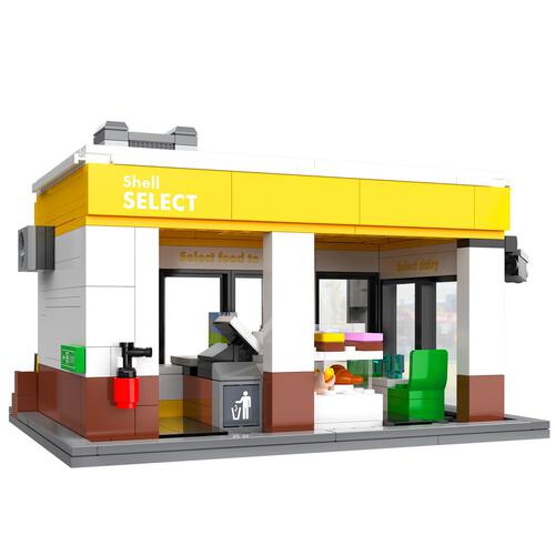 CaDA Shell Select Convenience Store Brick Building Mechanical Master