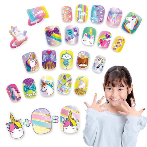 So You Wonderful Unicorn Nail Art