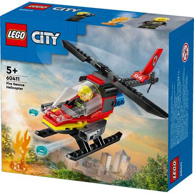 LEGO City Fire Rescue Helicopter 60411