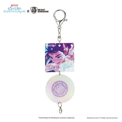 KPop Demon Hunters Acrylic Keychain - HUNTR/X Rumi