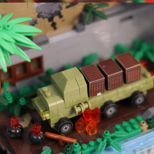 KOCO Game Console World War II 1089pcs