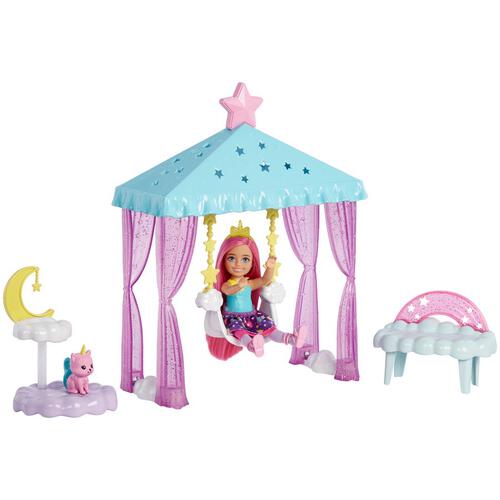 Barbie Fairytale Chelsea Fantasy Playset With Doll