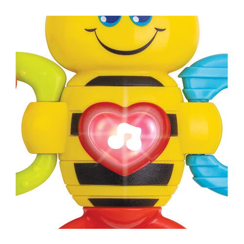 playpop Light-Up Twist Rattle-Bee