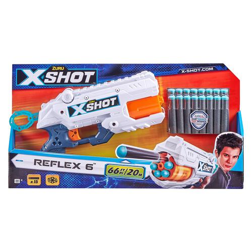 X-Shot Excel Reflex 6 (16 Darts)