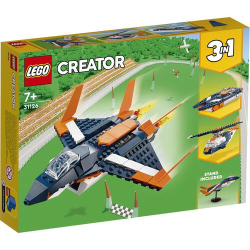 LEGO Creator Supersonic-Jet 31126