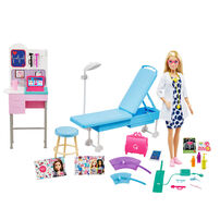Barbie Medical Doctor Doll And Playset