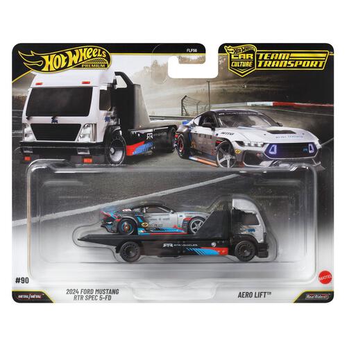 Hot Wheels FLF56 Team Transport (Dash K) Set of 4 