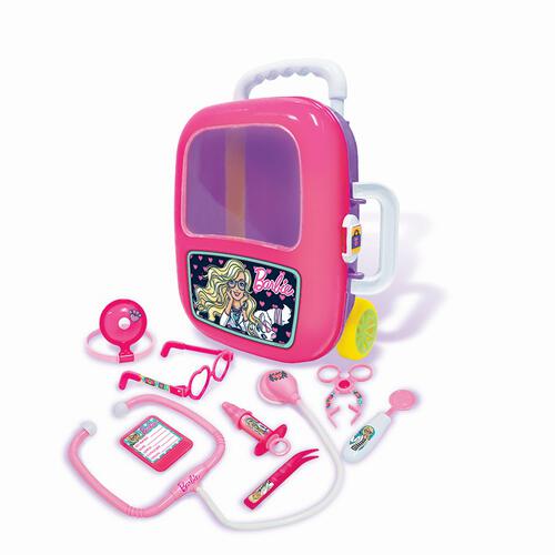 Barbie My Fabulous Travel Doctor Case With Trolly