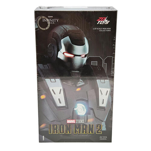 ZD Toys Marvel Iron Man 2 War Machine Mark 1 7 Inches Figure