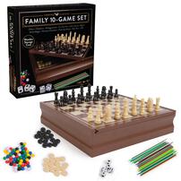 Cardinal Games Classic Family 10 Game Set