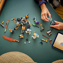 LEGO Ninjago Cole's Mission Mech & Dragon Zane 71854