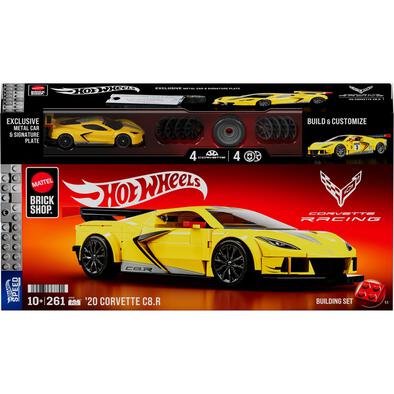 Mattel Brick Shop Hot Wheels Speed Series Corvette C8.R