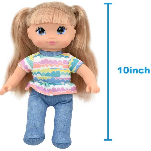 New Adventures Little Darlings Little Sweeties Car Seat-Carrier 10-Inch Doll