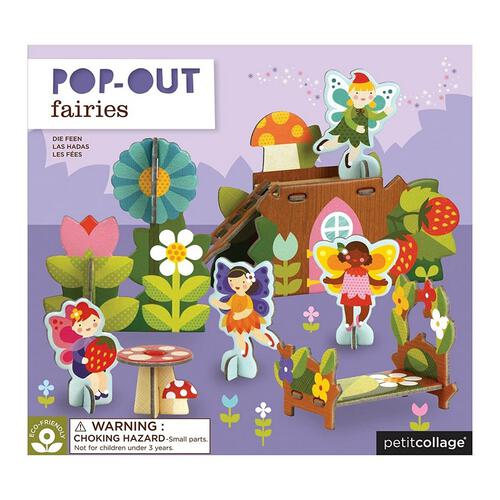 Petit Collage Pop Out Fairies