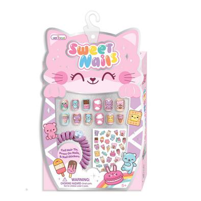 Hot Focus Sweet Nails Critter Manicure Nail Art