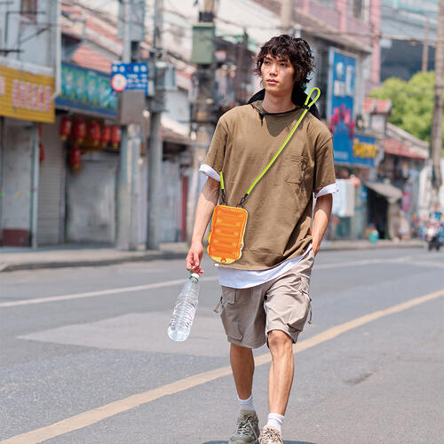 playpop Puffar&eacute; x playpop Inflatable Fashion Pouch - Sunrise Glow