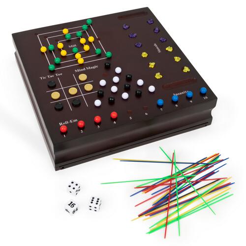 Cardinal Games Classic Family 10 Game Set