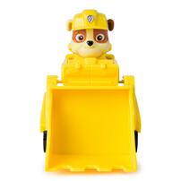 Paw Patrol Basic Vehicle - Rubble's Bulldozer with Figure