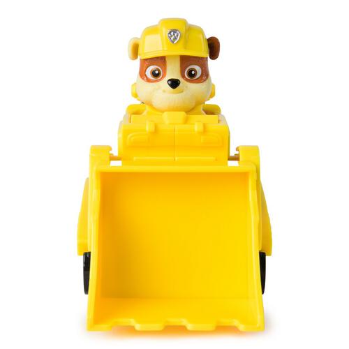 Paw Patrol Basic Vehicle - Rubble's Bulldozer with Figure