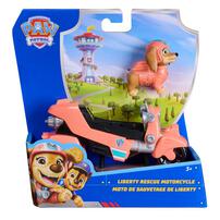 Paw Patrol Basic Vehicle - Liberty'S Motorcycle With Figure