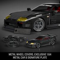 Mattel Brick Shop Hot Wheels Elite Series Toyota Supra (WMT) Black