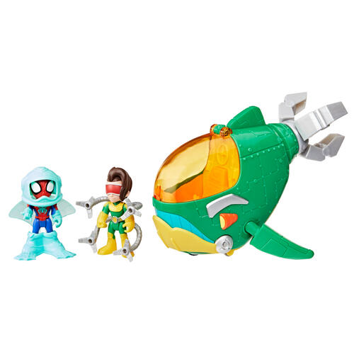 Marvel Spidey and his Amazing Friends Water-Webs Doc Ock Sea Whaler