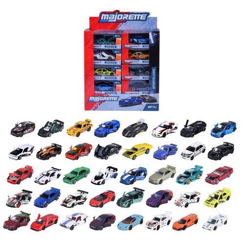 Majorette Sports Cars Display Box - Assorted