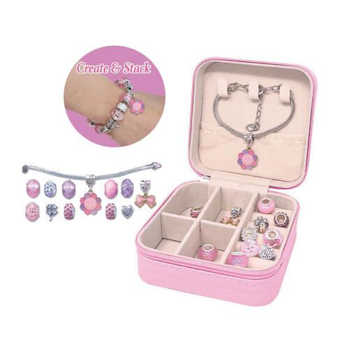 Hot Focus Halo Charms Bracelet & Jewelry Case Bowtiful Fashion Jewelry Accessories