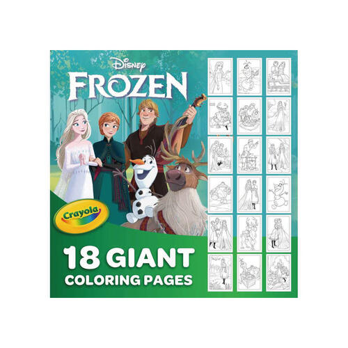 Crayola Frozen Giant Coloring Pages