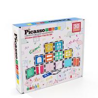 Picasso Tiles 30pcs operable door and window set