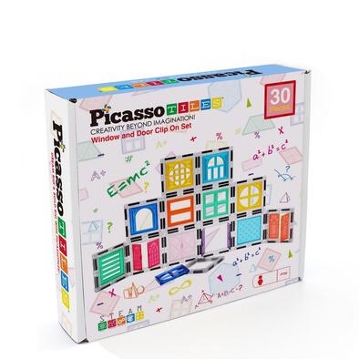 Picasso Tiles 30pcs operable door and window set