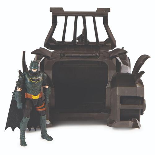 Batman Crusader Batmobile with 4-Inch Figure