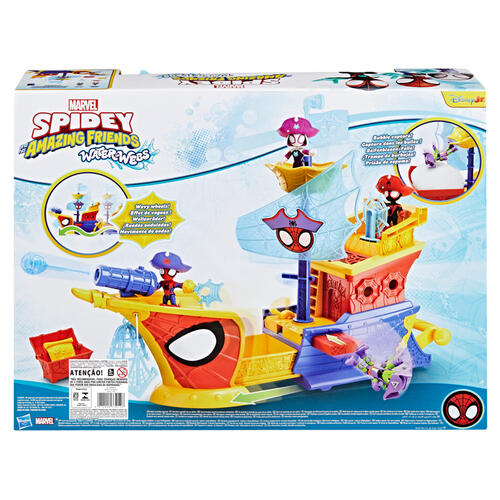 Marvel Water-Webs Webs Ahoy Bubble Pirate Ship