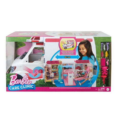 Barbie Care Clinic Dolls And Vehicle Playset